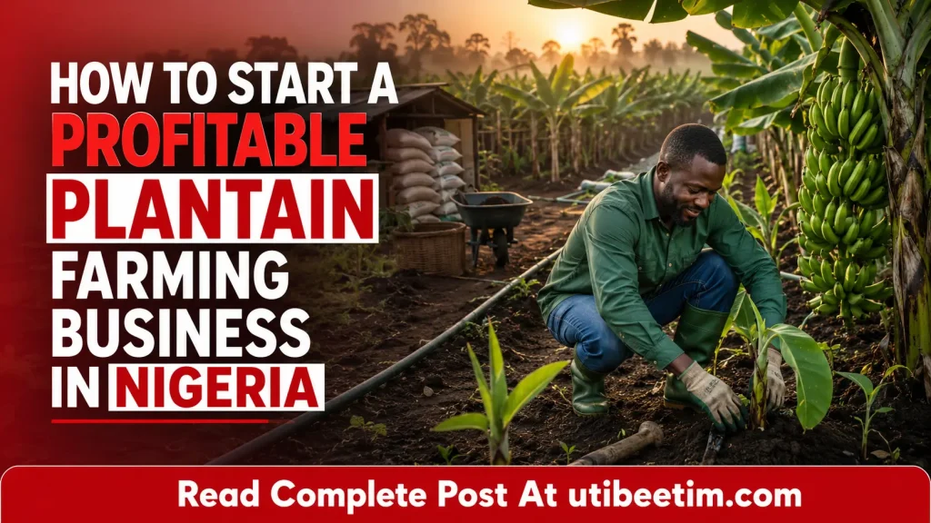 How to Start a Profitable Plantain Farming Business in Nigeria