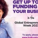 FCMB Global Entrepreneurship Week Fund For SMEs (N1 Million Grant)