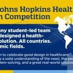 Johns Hopkins Healthcare Design Competition 2025 for student-led teams (Up to $5,000)