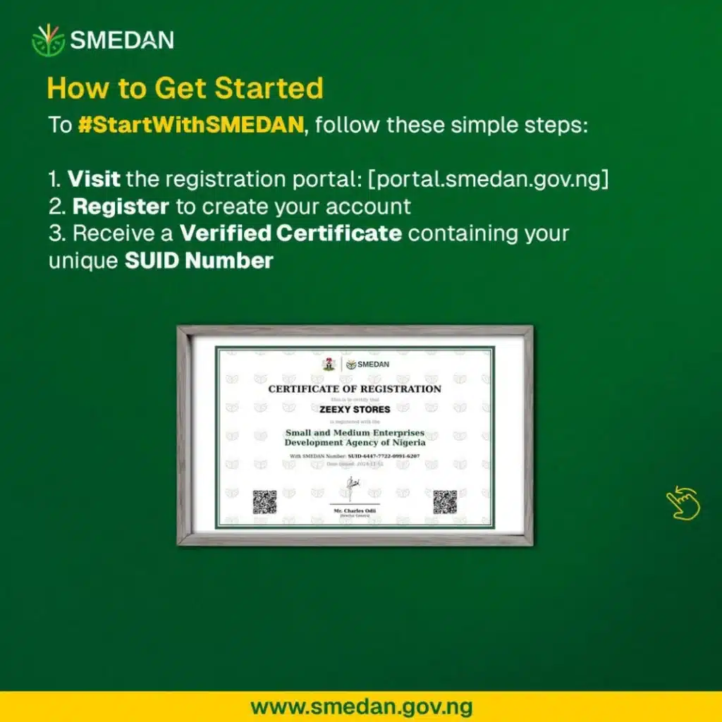 Start With SMEDAN Initiative