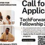TechForward Policy Fellowship for Early and Mid-Career Professionals in Africa