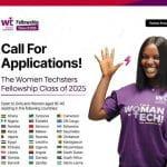 Women Techsters Fellowship 2025 Cohort