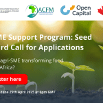 ACFM Agri-SME Support Program: Seed Lab 2025
