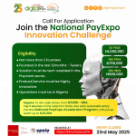 National PayExpo Innovation Challenge 2025 ( N2 Million in Cash Prizes + $20,000 Post Acceleration Seed Funding)
