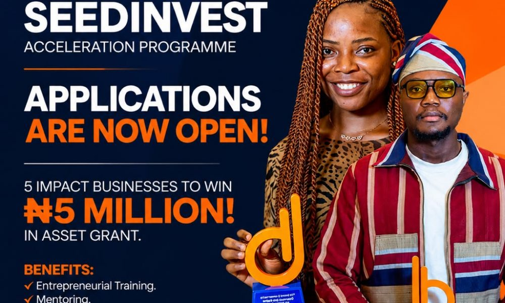 SEEDINVEST Acceleration Program For Nigerian Entrepreneurs