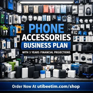 Phone Accessories Business Plan With 3 Years Financial Projections