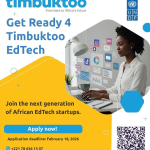 UNDP timbuktoo EdTech Accelerator Program 2026 for African EdTech Startups