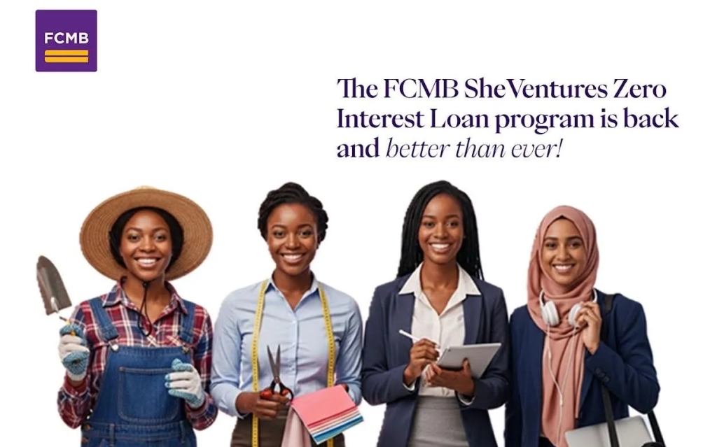FCMB SheVentures zero interest loan