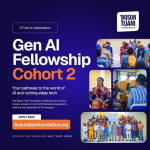 Bosun Tijani Foundation Gen AI Fellowship Cohort 2: ₦50,000 monthly stipend