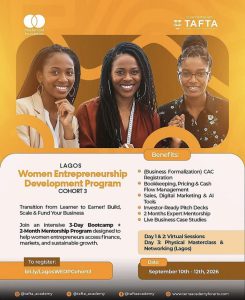 Mastercard TAFTA Women Entrepreneurs Development Programme