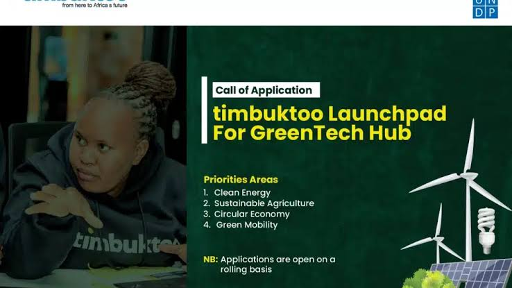 UNDP Africa Timbuktoo Launchpad Program