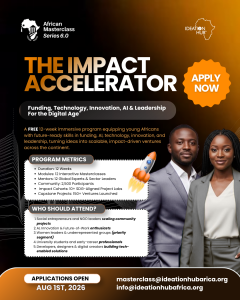 Ideation Hub African Masterclass Series 6.0