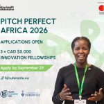 Pitch Perfect Africa 2026 Innovation Fellowship: Win CAD $5,000 for Your African Health Startup