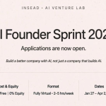 AI Venture Lab Founder Sprint 2027: Free 10-Week Virtual Programme for Early-Stage Founders