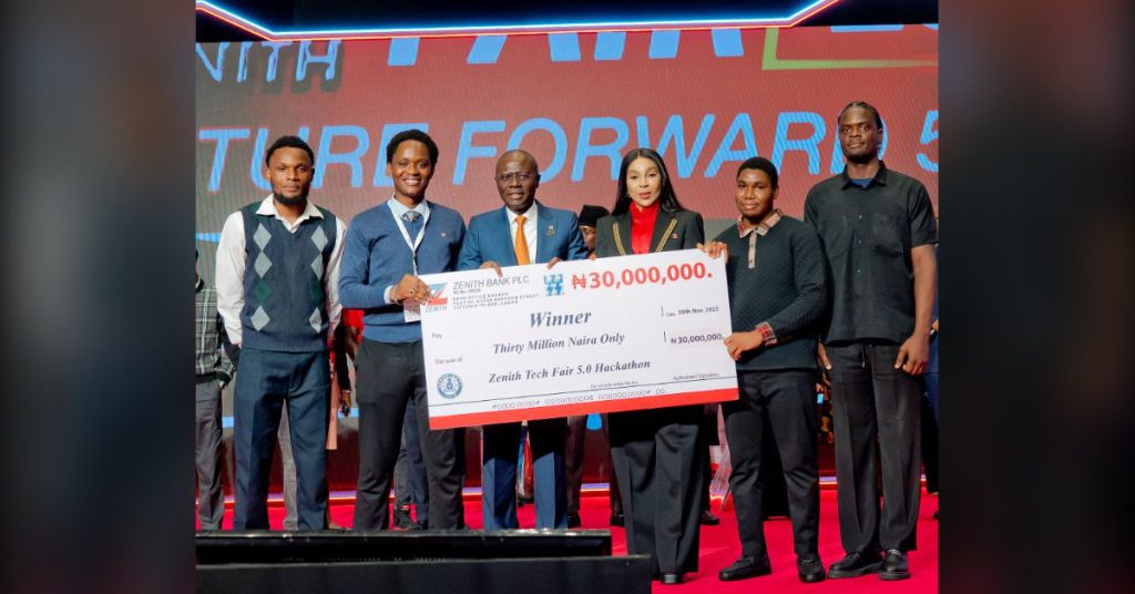 Zecathon 6.0 startup pitch competition by Zenith Bank for African founders